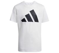 adidas - Kid's Bold Tee 160 - T-shirt size 140, white/grey
