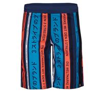 Adidas Kids Boys Board Shorts Swim Shorts Swim Trunks 3 Stripes Navy Blue Red