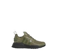 adidas Kids Boys NMD_R1 V3 Lace Up Sneakers Shoes Casual - White, Focus Olive/Focus Olive/Core Black, 38 2/3 EU