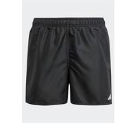 adidas Kids Boys Solid Swim Shorts, Black/White, Size 5-6 Years Black/White