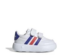 adidas Breaknet 2.0 Shoes Kids Tennis, Cloud White/Lucid Blue/Bright red, 9.5 UK