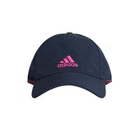 adidas Kids C40 5P Climalite Cap - Legend Ink/Legend Ink/Shock Pink, One Size