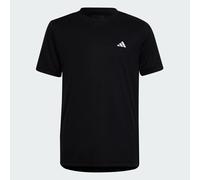 adidas Kids Club Tennis T-Shirt Boys Youth Sports Black Top