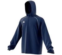 Adidas Kids Core 18 Polo Shirt - Dark Blue/White, Size 140