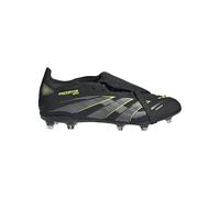 adidas Kids Elite Fold Over Tongue Childrens Firm Ground Football Boots Black/Lemon 10 UK Child
