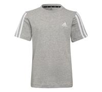 Adidas Kids Essentials 3-Stripes T-Shirt Colour: Grey, Size: 3-4 years