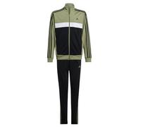 adidas Kids Essentials Tiberio Tracksuit Tent Green/Black 15-16 Years
