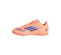 adidas Kids F50 Club Childrens Astro Turf Football Boots Orange/Blue 1 UK Child