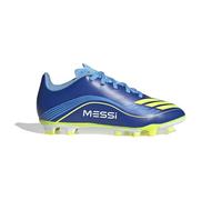 adidas Kids F50 Club Juniors Firm Ground Football Boots Blue/Yellow 3 UK Child