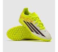 adidas F50 Football Boots Turf - White/yellow Kids
