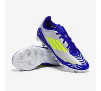 Adidas F50 Club Messi Junior FG/MG (Sizes 3-5.5) Colour: Silver, Size: 4 UK