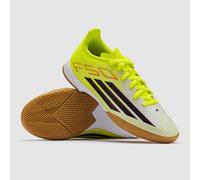 adidas Unisex Kids F50 League Indoor Football Shoes Kids, Team Solar Yellow 2/core Black/Lucid red, 5.5 UK