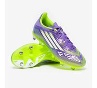adidas F50 League Soft Ground Football Boots Kids, Purple Rush/FTWR White/Lucid Lemon, 13 UK Child