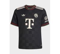 adidas Kids Fc Bayern 25/26 Third Football Shirt - Black, Black, Size 15-16 Years Black
