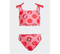adidas Kids Girls Disney Mini Bikini - Pink, Pink /Pure Ruby/White/Ruby, Size 5-6 Years Pink /Pure Ruby/White/Ruby