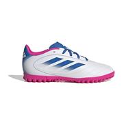 adidas Kids Goletto Junior Astro Turf Trainers Football White/Blue/Pink 4 Child UK