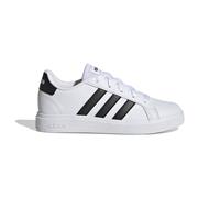 adidas Grand Court Lifestyle Tennis Lace-Up Shoes, Cloud White/Core Black/Core Black, 3.5 UK