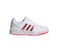 Adidas Kids Hoops 2.0 Shoes Colour: White, Size: 4.5 UK