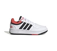 adidas Unisex Kids Hoops Shoes, Cloud White/core Black/Bright red, 5.5 UK