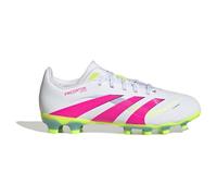 adidas Kids League Juniors Firm Ground Football Boots White/Lucidpink 12.5 UK Child