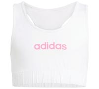 adidas - Kid's Linear Logo Bra Top - Sports bra size 152, white