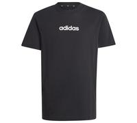 adidas - Kid's Linear Tee 160 - T-shirt size 152, grey/black
