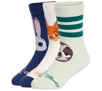 adidas - Kid's LK Disney Zoo 3-Pack - Sports socks size 34-36, sand