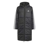 Adidas Kids Long Coat Colour: Black, Size: 9-10 years