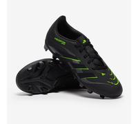 adidas Predator Club Firm Multi Ground Football Boots Kids, Core Black/Carbon/Lucid Lemon, 4.5 UK Child