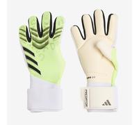 adidas Predator GL Pro Junior Goalkeeper Gloves - Radiant Blaze - URG 2.0 Latex Grip, Negative Cut, Sizes 3-7, Custom Fit Wrist Strap, Lucid Lemon
