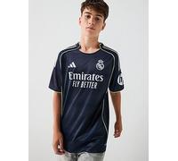 adidas Kids Real Madrid 25/26 Away Football Shirt, Blue, Size 11-12 Years Blue