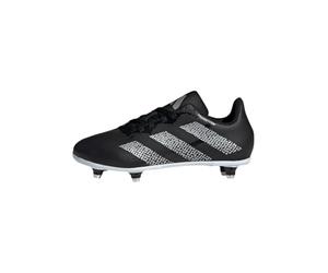 adidas Kids Rugby Junior SG Boots Black/Silver 4