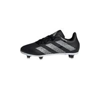 adidas Kids Rugby Junior SG Boots Black/Silver 4.5 UK Child