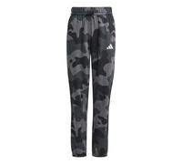 Adidas Kids Seasonal Essentials Camo Fleece Pant Colour: Black, Size: 9-10 years