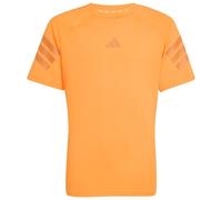 adidas - Kid's Sport Icons 3-Stripes Tee - Sport shirt size 140, orange