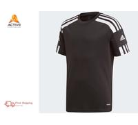 Adidas Kids T Shirt Squadra 21 Football Shirts Short Sleeve Boys Soccer Tee