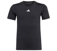 adidas - Kid's Techfit Tee - Sport shirt size 128, black/grey