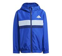 Adidas Kids Tiberio Windbreaker Colour: Blue, Size: 7-8 years