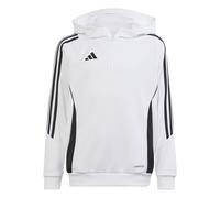 Adidas Kids Tiro 24 Training Hoodie Hooded Sweatshirt Top Juniors 1/4 Zip Fleece