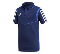 Adidas Kid's TIRO19 COY Polo Shirt, Dark Blue/Bold Blue, Size 1516