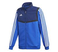 Adidas Kid's TIRO19 PRE JKTY Jacket, Bold Blue/Dark Blue/White, Size 1112