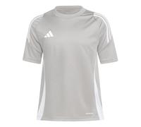 adidas Kids Unisex Boys / Girls Junior T Shirt Tiro 24 Football Jersey Grey IS1031 - Size 7-8Y