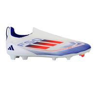 adidas Kids Unisex F50 League LL FG/MG White Football Boots - Size UK 11 Kids