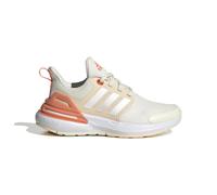 adidas Kids Unisex Junior Rapidasport Bounce Lace Trainers in Off White Mesh - Size UK 3