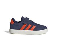 adidas VL Court 3.0 Hook and Loop Shoes Kids, Dark Blue/Impact Orange/Gold met, 10 UK Child
