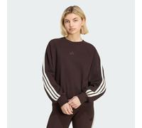 Sweatshirt woman adidas 3-Stripes Marron L