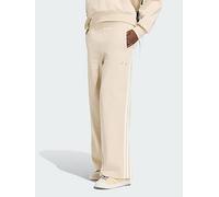 adidas KIT 3-STRIPES WIDE PANT, Cream, Size Xl, Inside Leg Regular, Women Cream
