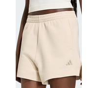 adidas Kit Small Logo Short, Beige, Size S, Women Beige