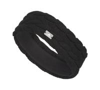 adidas womens Fashion Knit Headband, Black/Grey/Silver Metallic F23, One Size, Black/Grey/Silver Metallic F23/Fashion, 1 Count (Pack of 1)