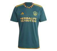 adidas LA Galaxy Men's Away Jersey 23/24, Mystery Green / Team Colleg Gold 2, Large